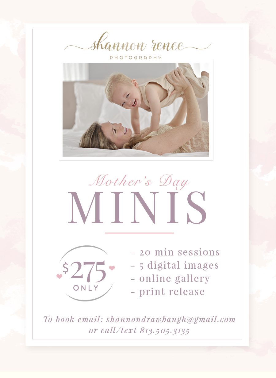 Mother's Day Mini Sessions